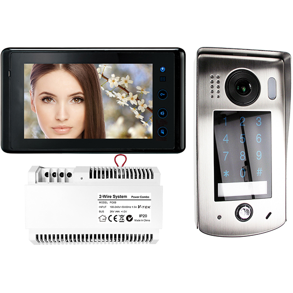 Video entry system 611/KP 2 Wire video entry system Colour video