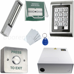 Access control kit 15 - With proximity card reader