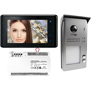 Colour video door entry system - Prestige 607-2