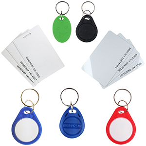 Key fobs and proximity cards