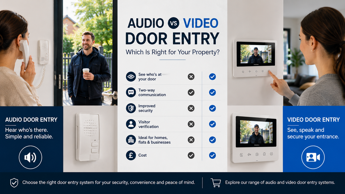 Audio vs Video Door Entry: Which Is Right for Your Property?