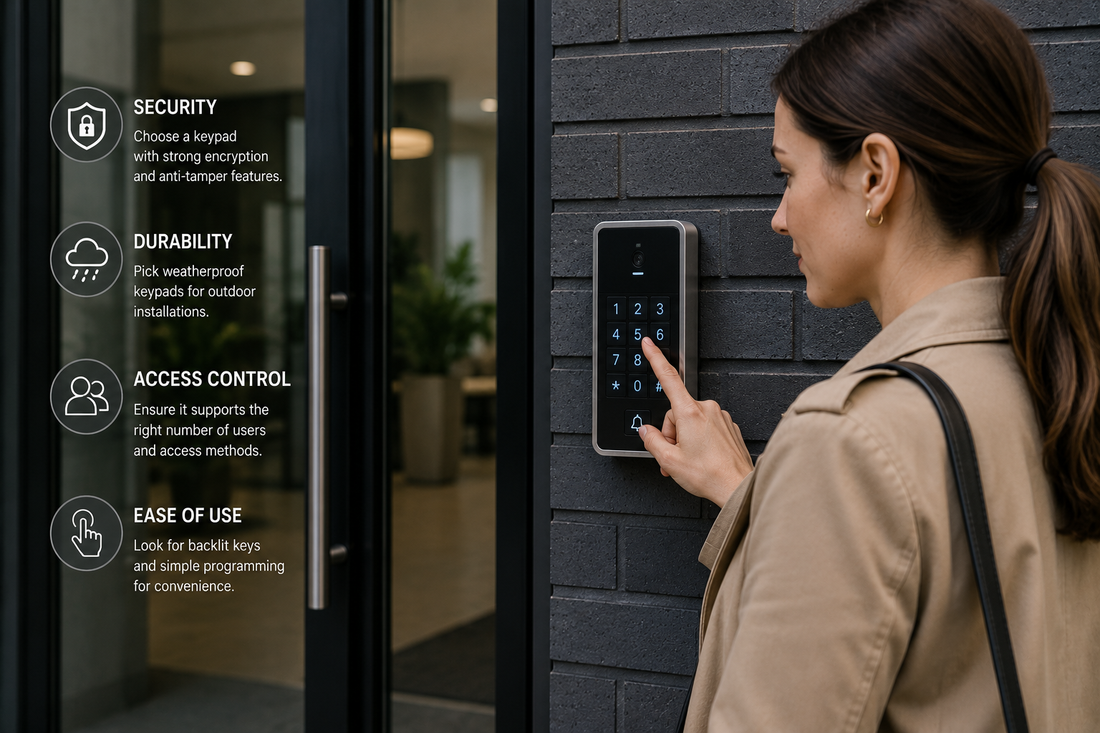 How to Choose a Door Entry Keypad