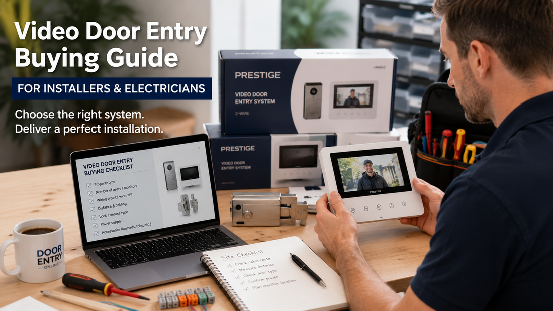 Video Door Entry System Buying Guide for Installers and Electricians