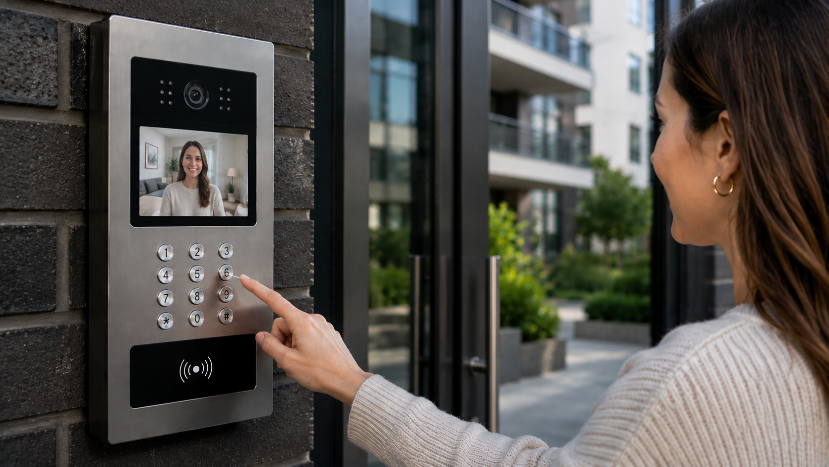 Video Door Entry Systems for Flats and Apartment Blocks