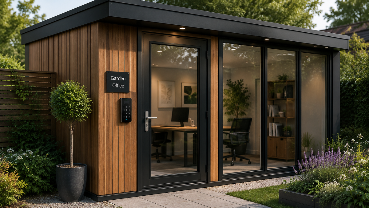 Access Control Systems for Home Offices, Garden Rooms and Domestic Outbuildings