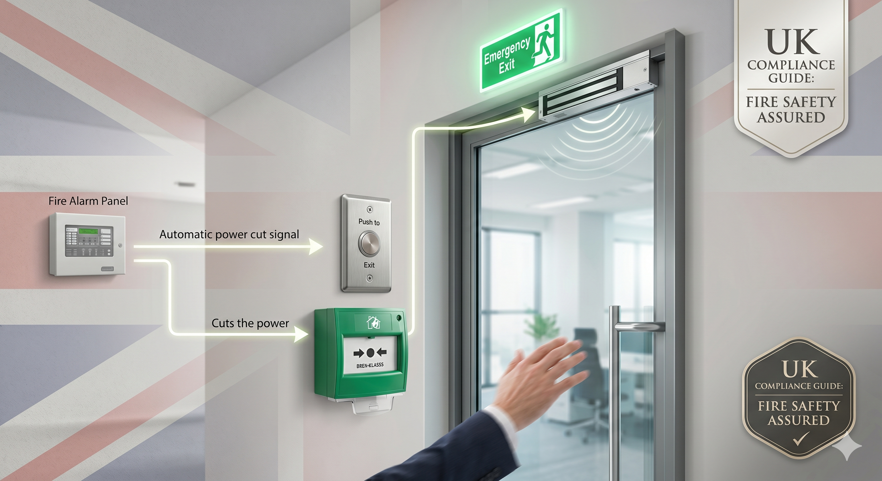 UK Fire Safety: How to Ensure Your Access and Control Hardware is Compliant