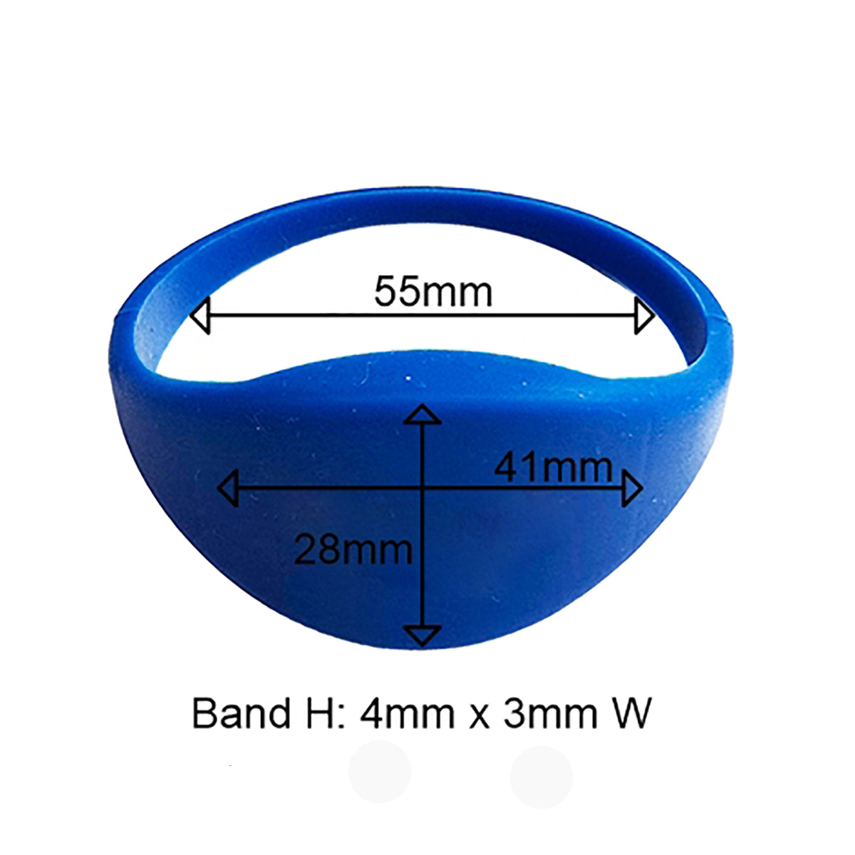 KLP-Access Control Wristbands - 55mm (5 PK)