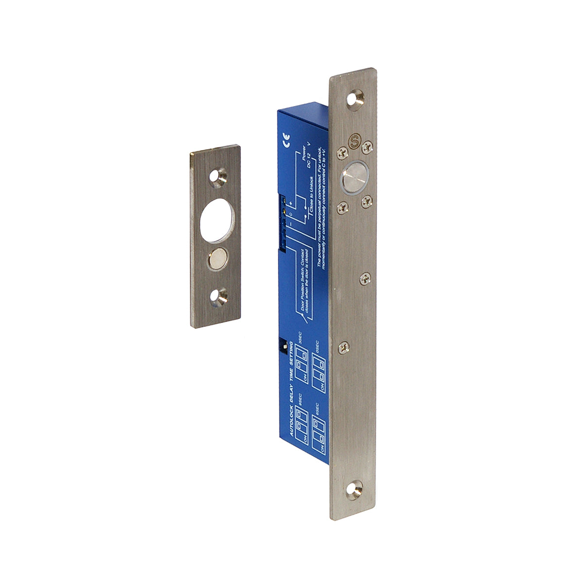 Electronic Drop Bolt AER180         12-24vDC & Monitoring contacts